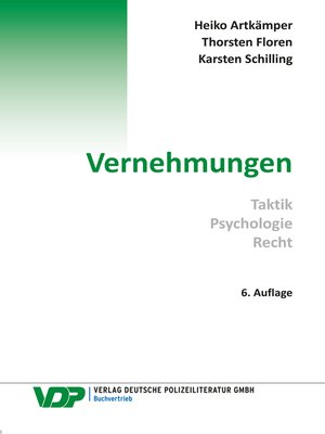 cover image of Vernehmungen